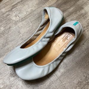 Tieks by Gavrieli Grey Leather Ballet Flat 8